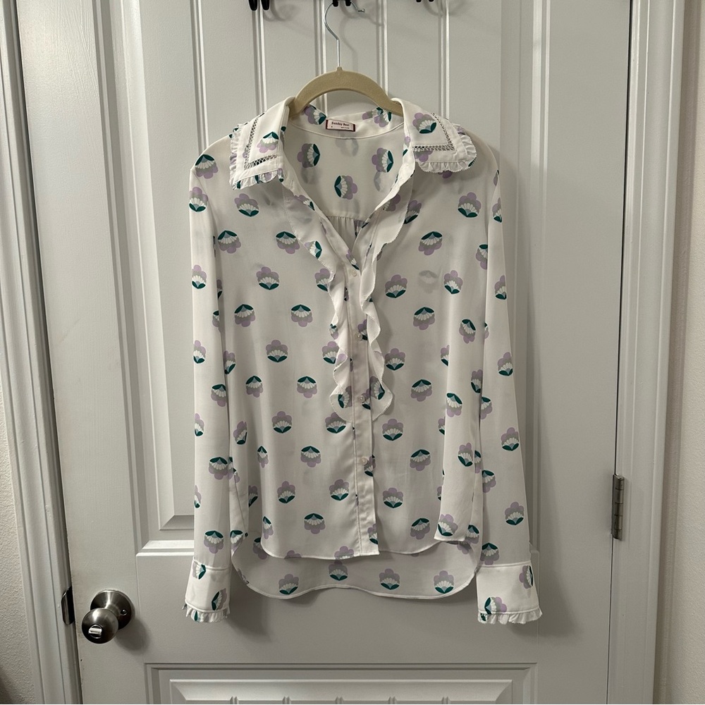 EUC blouse from Sunday Best (Aritzia)